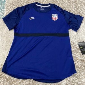 Nike USA “states” soccer jersey blue women’s medium World Cup